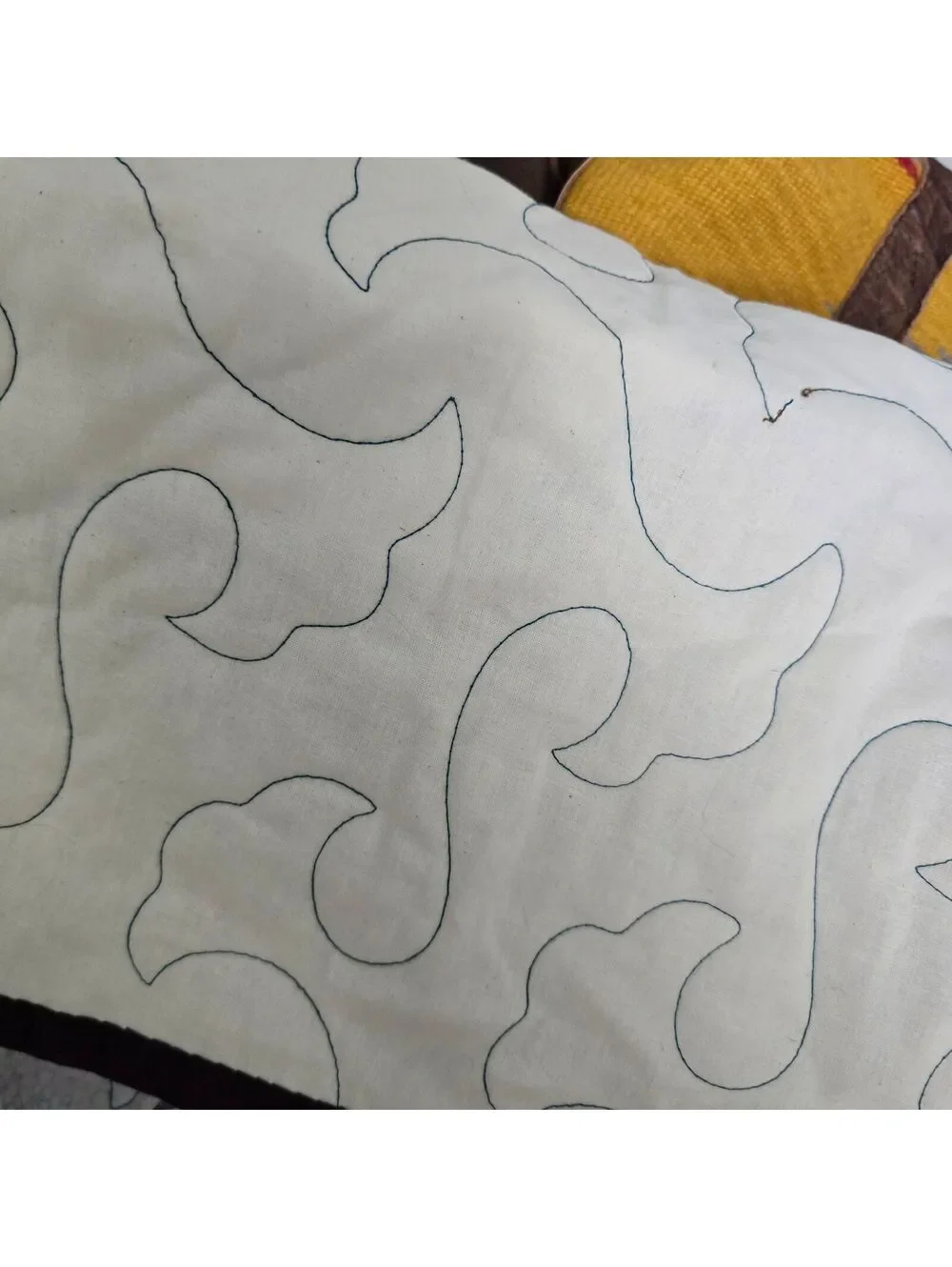 Alexander Henry Asian Ukiyo-e Medallion quilt 70 x88